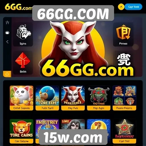 Análise das funcionalidades do site de jogos 66GG
